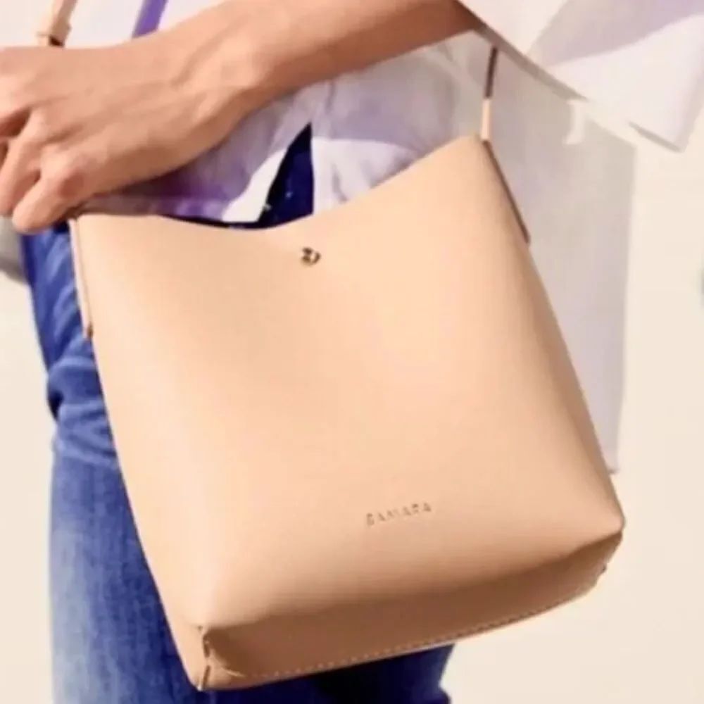 NEW Samara x Anthropologie Pink Vegan Leather Sling Bag